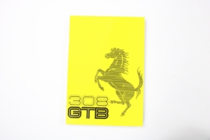 1975-76 Ferrari 308 GTB Vetroresina Fibreglass Owner’s Manual Handbook