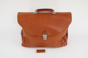 1990’s Ferrari Schedoni Leather Shoulder Bag Briefcase