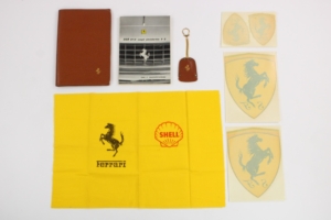 1960-64 Ferrari 250 Outside Plug Platinum Concours Level Complete Owner’s Manual Pouch Set Handbook GTE Lusso SWB GTO