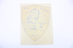 1960-68 Ferrari Scuderia Shield Wing Fender Decal Sticker 250 275 330