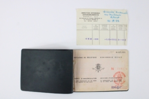 1961 Ferrari 250 SWB #2291 Belgian Warranty Card Registration Document Manual