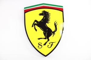 2020 Ferrari Scuderia F1 Hospitality Illuminated Sign LeClerc Sainz 250 308 Dino