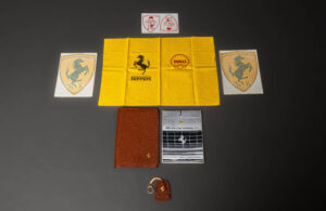 1960-64 Ferrari 250 Outside Plug Platinum Concours Level Complete Owner’s Manual Pouch Set Handbook GTE Lusso SWB GTO