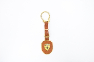 1960-64 Ferrari 250 Pigskin Key Fob Keyring GTE SWB Lusso GTO
