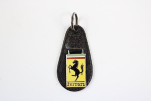 1950-64 Ferrari Leather Keyring Key Fob 166 212 250 340 375 750