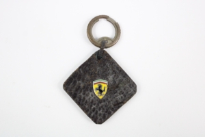 1960-64 Ferrari 250 Le Mans LM Pigskin Key Fob Keyring