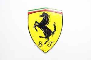 1980-90 Ferrari Scuderia Shield Wing Fender Decal Sticker 308 328 Dino