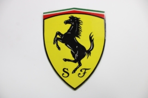 1980-90 Ferrari Scuderia Shield Wing Fender Decal Sticker 308 328 Dino