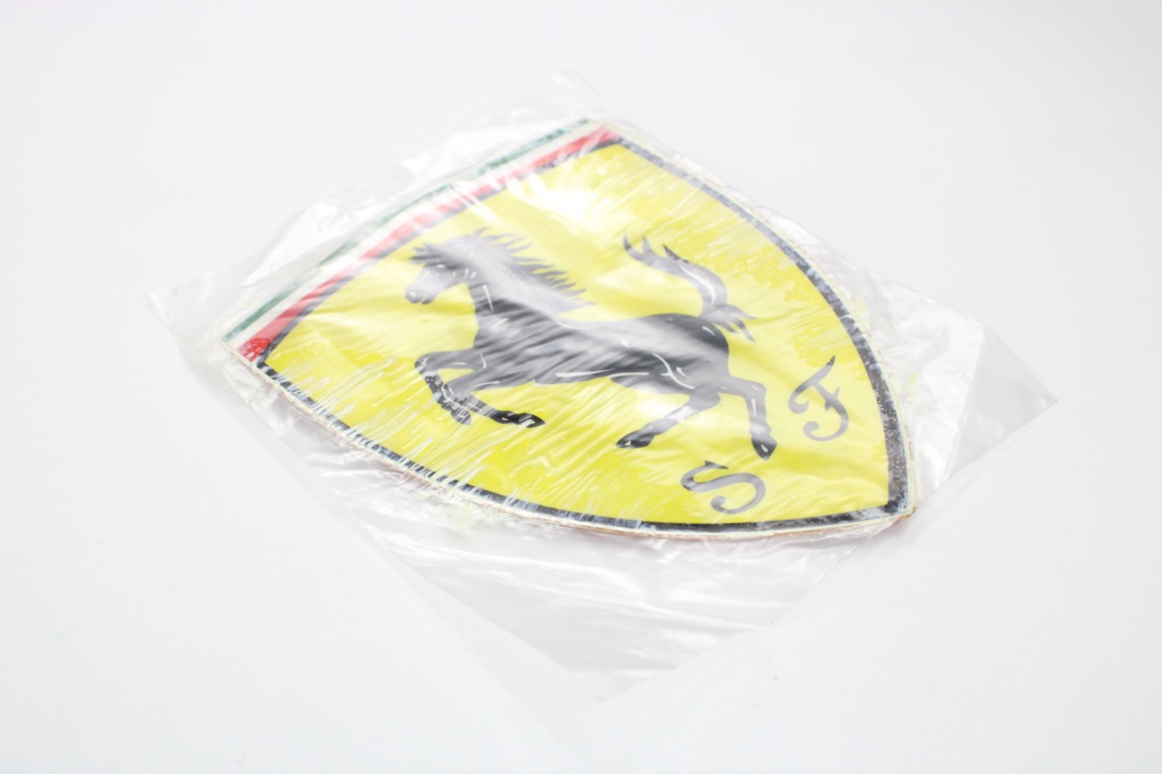 2x Ferrari Logo Vinyl Decal Stickers – Matte Finish For Car Windows, Bumpers, Or Drift Builds