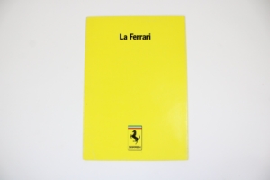 1985 La Ferrari Sales Brochure Fiorano Maranello Factory 308 Testarossa