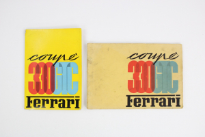1966-68 Ferrari 330 GTC Owner’s and Parts Manual Handbook Set