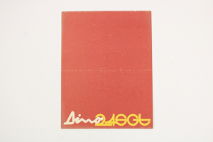 1969-71 Ferrari 246 Dino GT Sales Brochure Pamphlet Manual