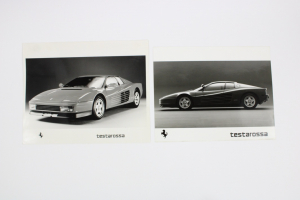 1984-96 Ferrari Testarossa Pininfarina Press Photo Pair