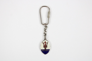 1960’s Maserati Enamel Keyring 3500 Sebring Mistral Mexico
