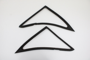 1969-74 Ferrari 246 Dino Window Door Glass Vent Rubber Gasket Pair