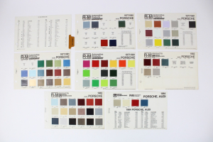 1977-84 Porsche RM Paint Colour Color Sample Swatch Set
