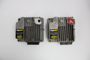 1983-85 OEM Ferrari 308 and Mondial Quattrovalvole QV Magneti Marelli MED803A Digiplex Ignition Module ECU Pair 118451