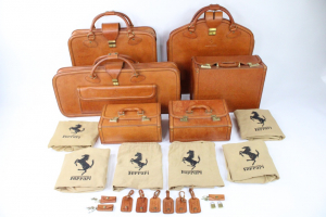1984-91 Ferrari Testarossa Complete 6-Piece Schedoni Luggage Set