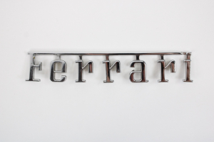 2000-05 Ferrari 360 Modena Spider Rear Boot Trunk Engine Bay Script Badge Emblem