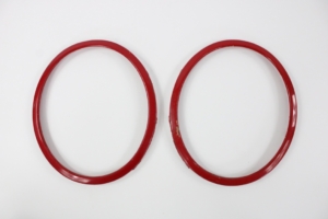 1966-73 Lamborghini Miura Painted Headlight Bezel Pair