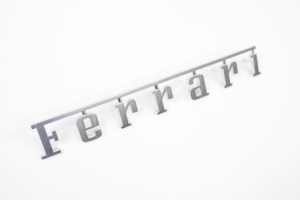 2011-2023 Ferrari OEM Rear Engine Deck Lid Script Badge Emblem 458 488 F8 SF90 Portofino