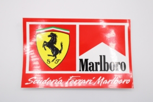 1990’s Scuderia Ferrari F1 Marlboro Sticker Decal Emblem Schumacher