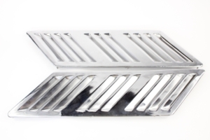 1959-63 Ferrari 250 GTE Chrome Side Wing Fender Ventilation Grille