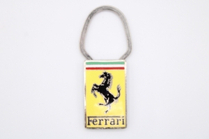 1976-89 Ferrari A.E. Lorioli Milano Keyring Key Fob 308 328 400 512BB Mondial