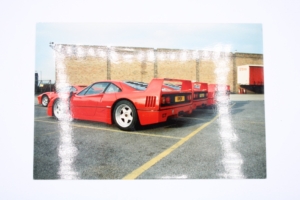 1987-92 Ferrari F40 Dealer Original Period Photo