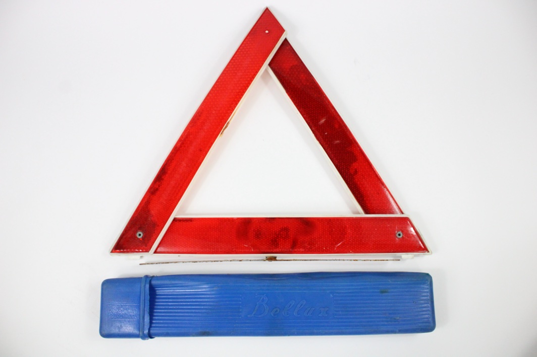 1964-74 Ferrari 275 330 246 Dino 365 GTB/4 Daytona Bellux Emergency Warning Triangle