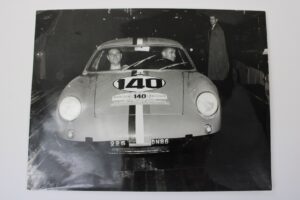 1962 Tour de France Porsche 356 Carrera Dutoit Schiller Period Press Photo