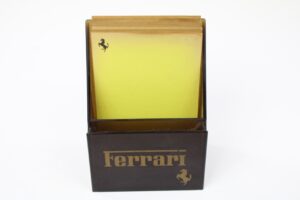 1970/80’s Ferrari Desk Notepad Stand Set Millenote Monza 308 246 Dino