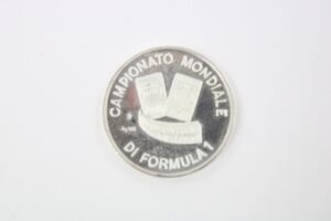1975 Ferrari 312 B3 925 Silver World Championship Winning Commemorative Coin Medal