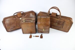 1976-78 Ferrari 308 Complete 4-Piece Schedoni “Designer” Luggage Set