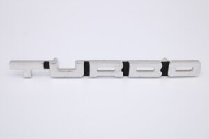 1982-85 Ferrari 208 GTB GTS Turbo Script Chrome OEM Badge Emblem