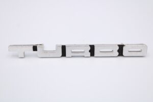 1982-85 Ferrari 208 GTB GTS Turbo Script Chrome OEM Badge Emblem
