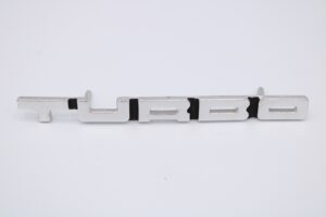 1982-85 Ferrari 208 GTB GTS Turbo Script Chrome OEM Badge Emblem