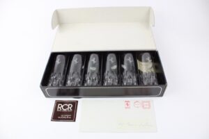 1987 Ferrari RCR Crystal Rock 6-Piece Cut Glass Tumbler Set