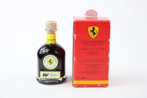 1990’s Ferrari Mario Neri Ristorante Cavallino Balsamic Vinegar Bottle in Box