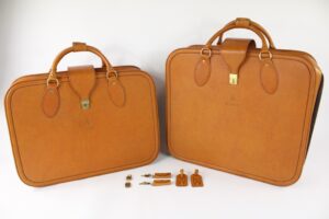1994-99 Ferrari F355 2-Piece Tan Schedoni Luggage Set GTS GTB Spider