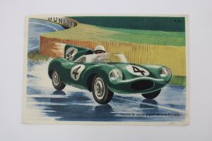 1954-57 Jaguar D-Type Postcard