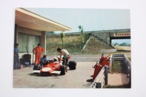 1970’s Ferrari 312B Factory Postcard