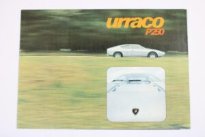1972 Lamborghini Urraco P250 Sales Brochure