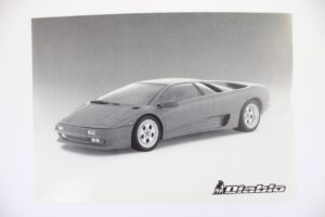 1990 Lamborghini Diablo Monaco Launch Press Pack Sales Brochure Italian
