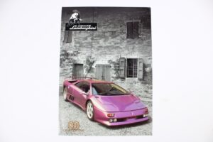 1993-95 Lamborghini Diablo SE 30 Pamphlet Card Sales Brochure