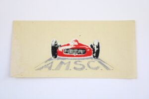 Auto Model Sport Club Italiano AMSCI Sticker Decal Ferrari Maserati Lamborghini