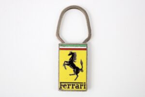 1970-85 Ferrari A.E. Lorioli Milano Keyring Key Fob 308 365 400 Daytona