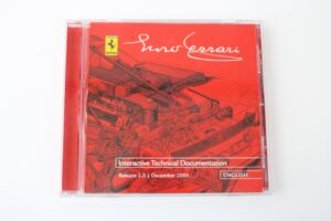 2002-04 Ferrari Enzo Interactive Technical Documentation CD Handbook Manual