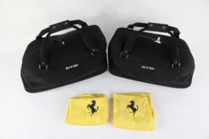 2010-11 Ferrari 599 GTO Cabin Rear Shelf 2-Piece Schedoni Luggage Set