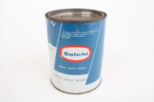 1960-90 Ferrari Salchi Blu Acapulco Metallizzato OEM NOS Paint 1L Can